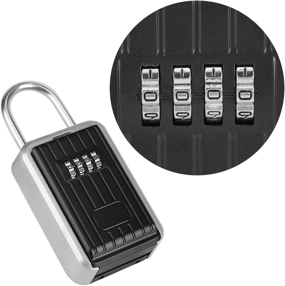 caja fuerte duradera de 4 dígitos de seguridad Caja de llaves de