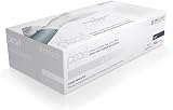Unigloves White Pearl Nitrile Exam Gloves Medium 100/Pk Powder Free Latex Free view 2