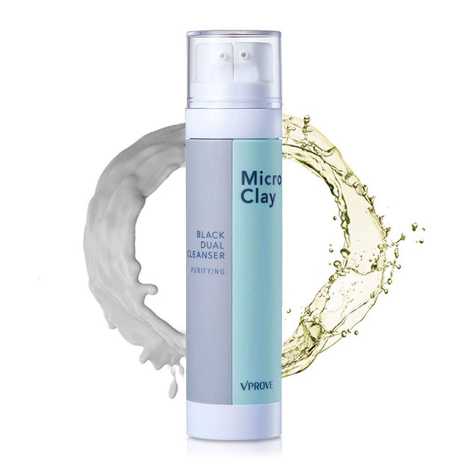 Clay Cleansing Wash, Deep Pore Makeup Remover with Purifying Olive Oil, 3.38 Fluid Ounce