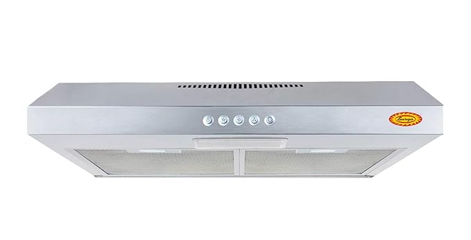 Surya Slim Kitchen Chimney (Rangehood) in Stainless Steel (SS, EX1050TD Slim)