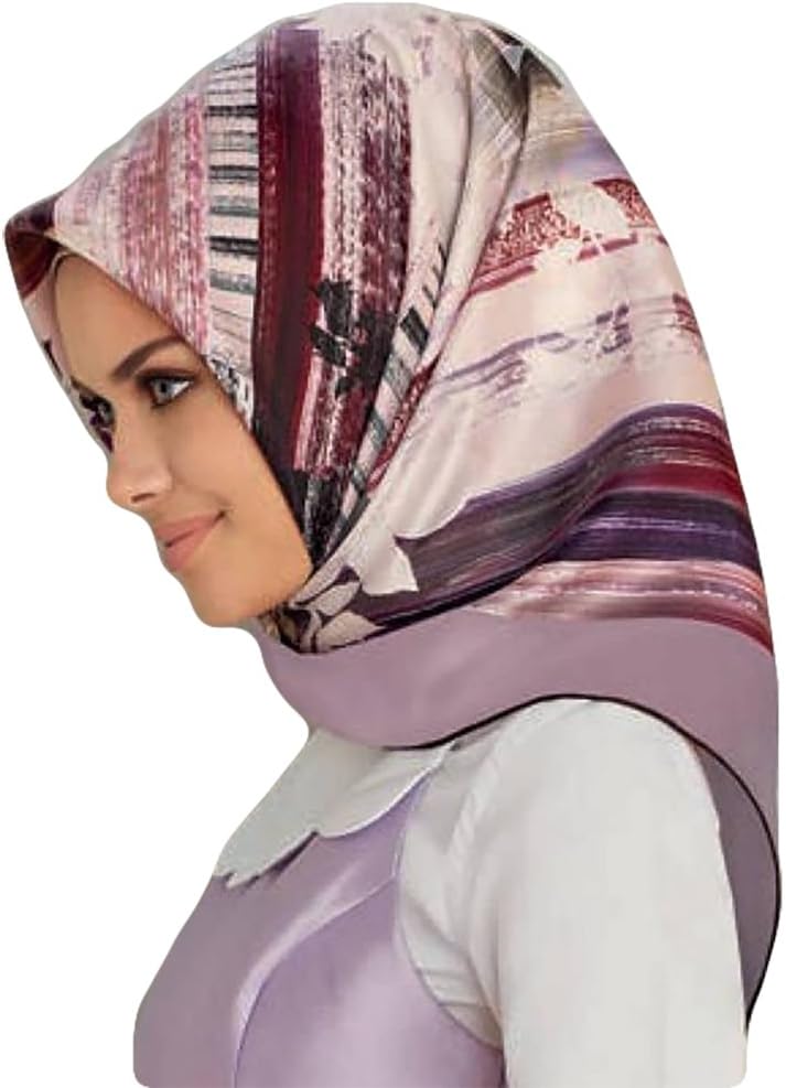 Armine 100% Silk Square Turkish Scarf Islamic Hijab Hejab Headscarf Winter 2017 #7591