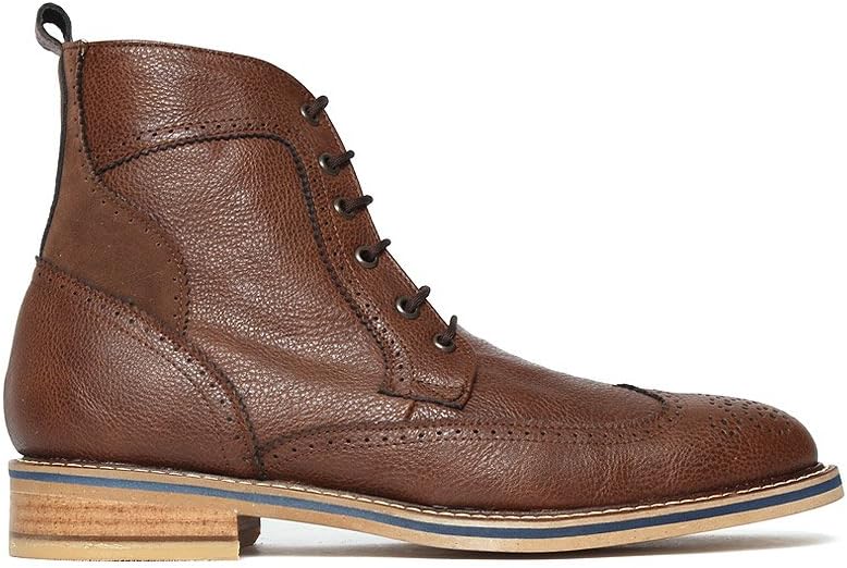 Botín Bostoniano Flexi para Hombre con Agujetas Estilo 400509 Tan | Flexi  Tienda en Línea