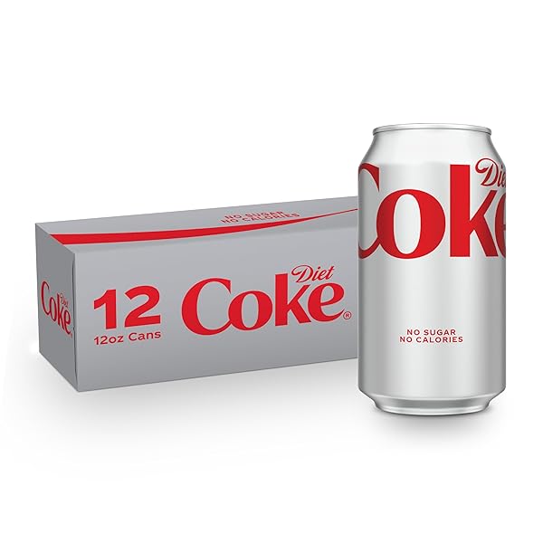 DIET COKE SODA SOFT DRINK FRIDGE PACK CANS,...