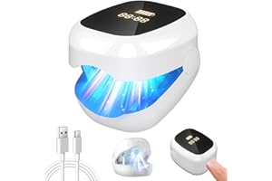 UWDEDO Nail Fungus Laser Treatment Led Light Device - Nail Fungal Infections, Helping To Restore Health And Significantly Improve Symptoms Such As Deformation And Painful Walking(White)