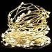 Oak Leaf LED String Lights,33 ft 100 LEDs Starry Fairy Lights for Bedroom,Wedding,Patio,Gate,Party, 3V Power Adapter,Warm White