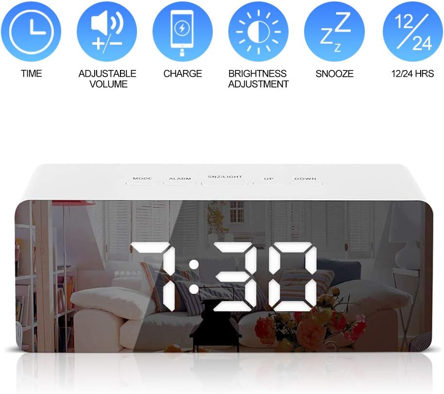 la sveglia più rumorosa per le traversine pesanti suona la musica