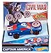 Hot Wheels Marvel Civil War Captain America- Iron Man Die-Cast Vehicle #29