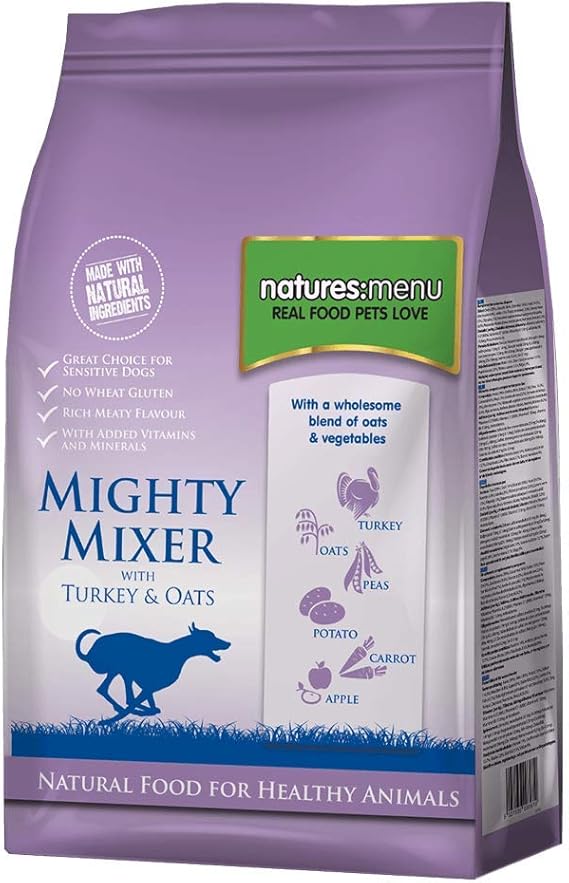Natures Menu Mighty Mixer with Turkey and Oats, 2 kg Amazon.co.uk Pet
