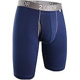 2UNDR Mens Swing Shift 9" Boxer Long Leg Underwear