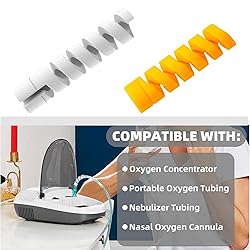 10 Pack Oxygen Tube Support Crimp Straightener for