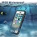meritcase Waterproof Case Compatible with iPhone 6/6s, Shield Series IP68 Full Body Dropproof Snowproof Dirtproof Sandproof Cover with Screen Protector Applicable to iPhone 6/6s (4.7 inch,Black)