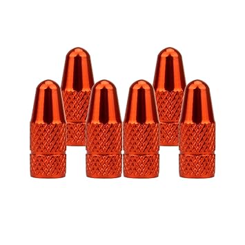 SENZEAL 6 stücke Französisch Staubschutzkappen Aluminiumlegierung Bike Rad Reifen Ventil Abdeckungen