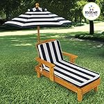 Outdoor Chaise with Umbrella