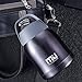 MIU COLOR Vacuum Insulated Stainless Steel Cooking Food Jar Braised Beaker, 20 Ounce Snack Dessert Ice Cream Storage Container Thermos Flask, Matte Black
