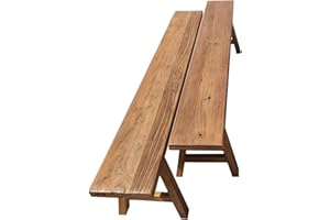 SOULITEM Indoor Wooden Bench Multifunctional Elm Solid Wood Dining Bench for Bedroom, Farmhouse Dining Room Foyer Living Room 39"x10"x18"