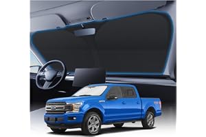 KUST Windshield Sun Shade for 2015-2026 Ford F150 Accessories (Lariat, Raptor, King Ranch) Pickup Truck Custom Fit Window Sha