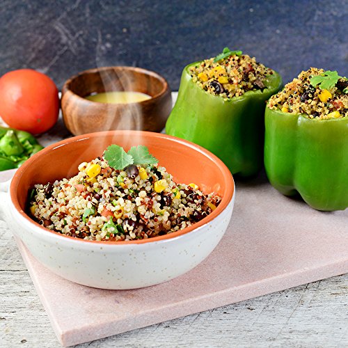 Suncore Foods - The Finest Organic 100% Bolivian Royal Rainbow Quinoa Whole Grain, 15 oz Resealable Pouch