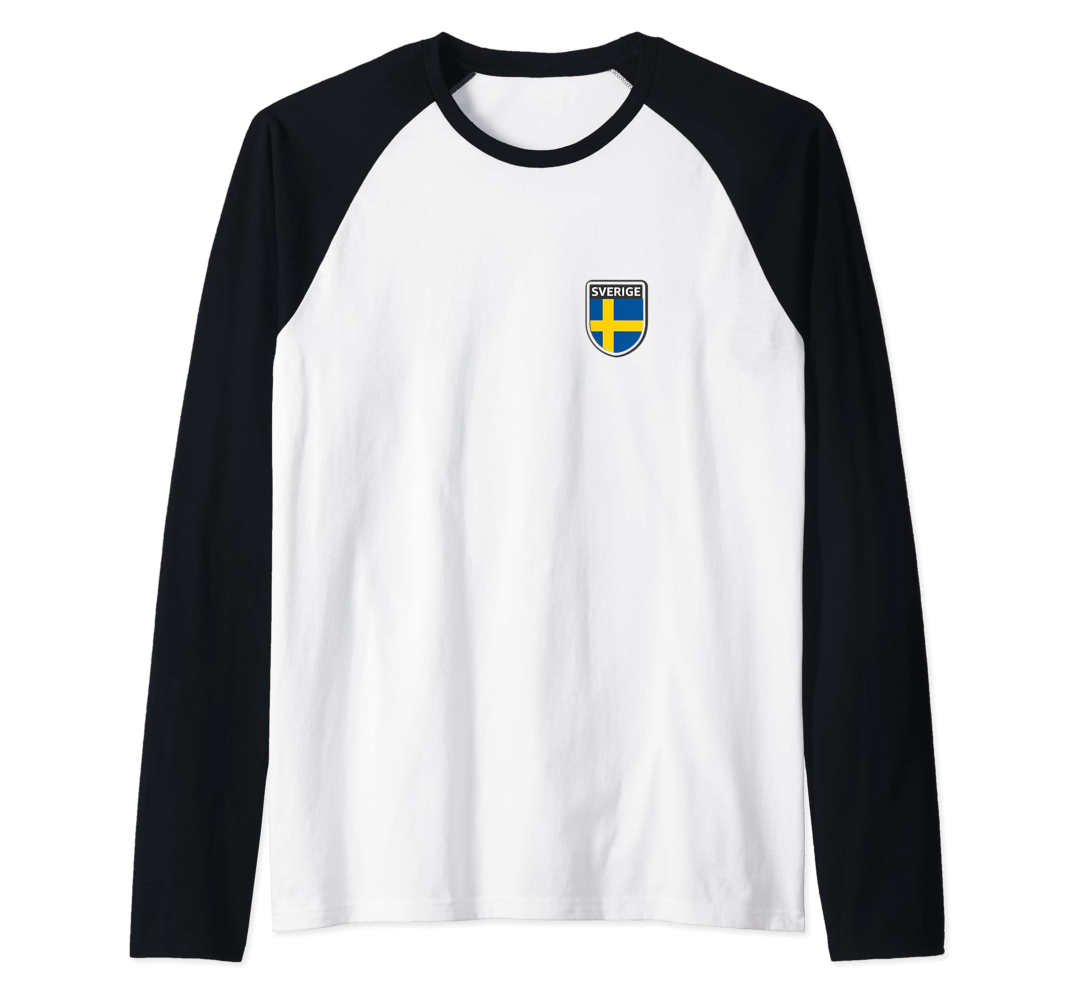 Flag Sweden Raglan Baseball Tee