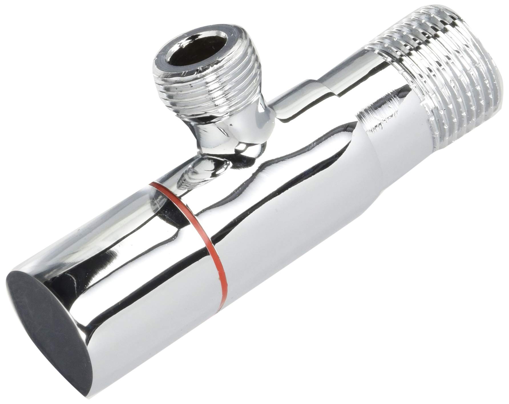 Aquagrif 40LLC003 Socket Wrench with Ceramic Mount and Stainless Steel Filter, Chrome (with Red)