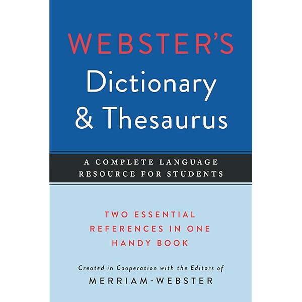 WEBSTER’S ESSENTIAL ENGLISH DICTIONARY Merriam-Webster's Essential Learner's English Dictionary
