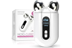 HENITAR Microcurrent Facial Device,White,01