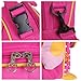 yodo 3-Way Convertible Playful Insulated Kids Lunch Boxes Carry Bag/Preschool Toddler Backpack for Boys Girls, with Quick Access front Pouch for Snacks, Pink Owl