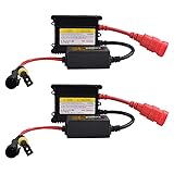 WRDLOSY 2PCS DC 12V 55W Super Slim HID Ballast Kit