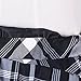Women's Elastic Waist Plaid Pleated Skirt Tartan Skater School Uniform Mini Skirts (Small, Series 1 White)