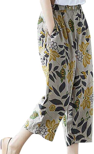 plus size white beach pants