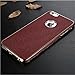 iPhone 6 Case iPhone 6s Case,Mosafe Ultra-thin Hybrid Woven Leather Texture TPU Protective Skin Case Cover for Apple iPhone 6 Apple iPhone 6s 4.7 Inch(Wine Red)