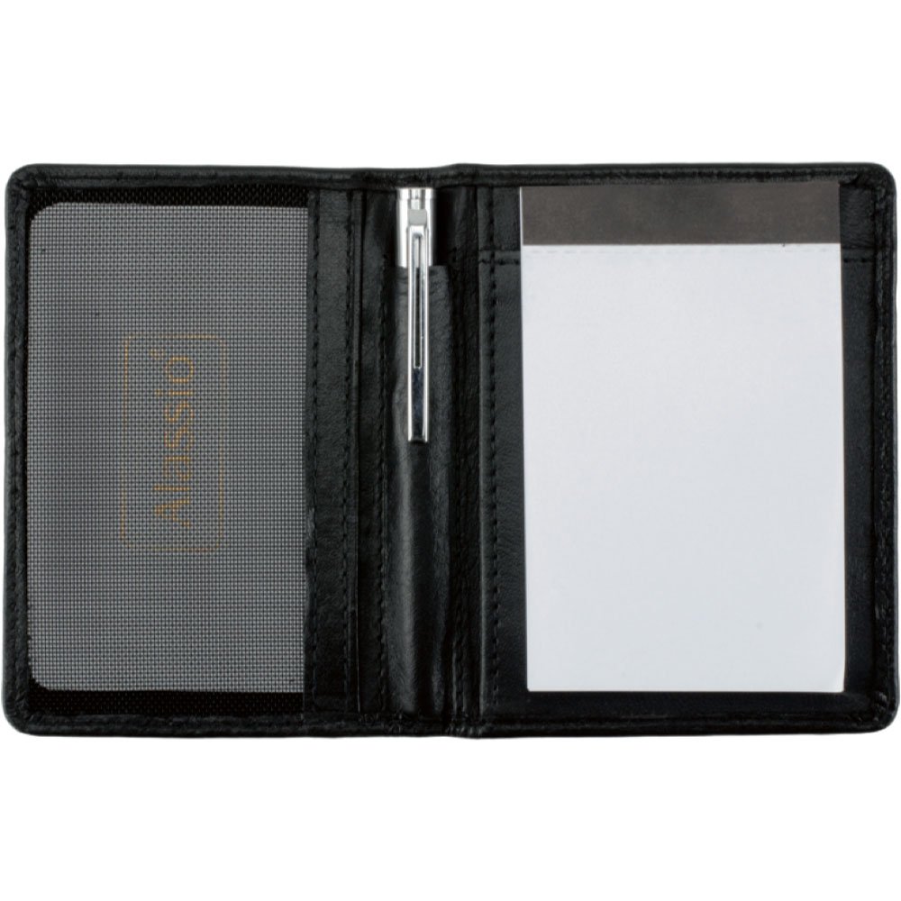 Alassio Notebook Case Monza Real Leather Black