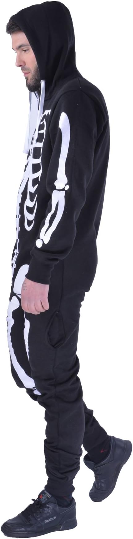 mymixtrendz Unisex Mens Aztec Army Print Onesie Zip Up All in One Hooded Jumpsuit S-XL