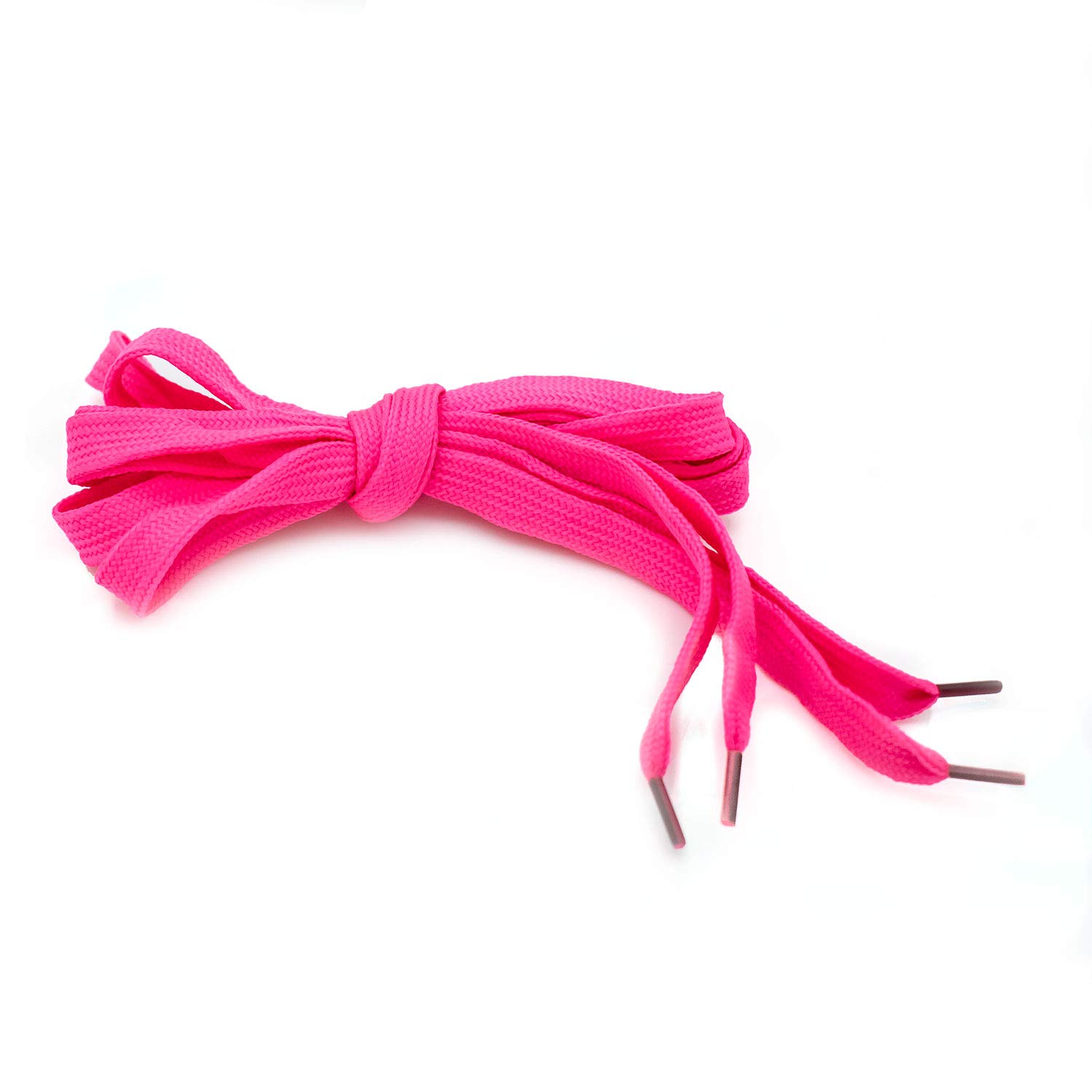 The Glowhouse Pink Neon Shoe Laces Bright UV Shoelaces x 1 Pair