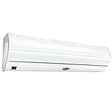 Wall Mounted Air Curtain Fan - White 36 Inch Air