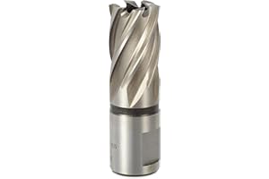 Unibor Cobalt Annular Cutter M42 Mag Drill Bit - Ideal for Harder Steal, Stainless Steel, Brass, Aluminium and Plastic | Size 1/2" X 1" with Pilot Pin
