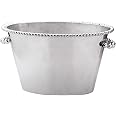 Mariposa ~ String of Pearls ~ Pearled Double Ice Bucket, Price $395.00 in Knoxville, TN from Glass Bazaar