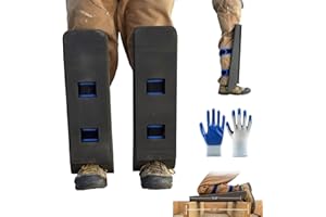 Crawler Climber Knee Pads, Self-Supporting Crawler Climber Knee Pads, Adjustable Foam Support Pads, Lightweight Work Knee Pro