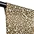 Langxun Gold Shimmer Sequin Fabric Photo Booth Backdrop Sequin Curtain | Shimmer Sequin Tablecloth ( GOLD )