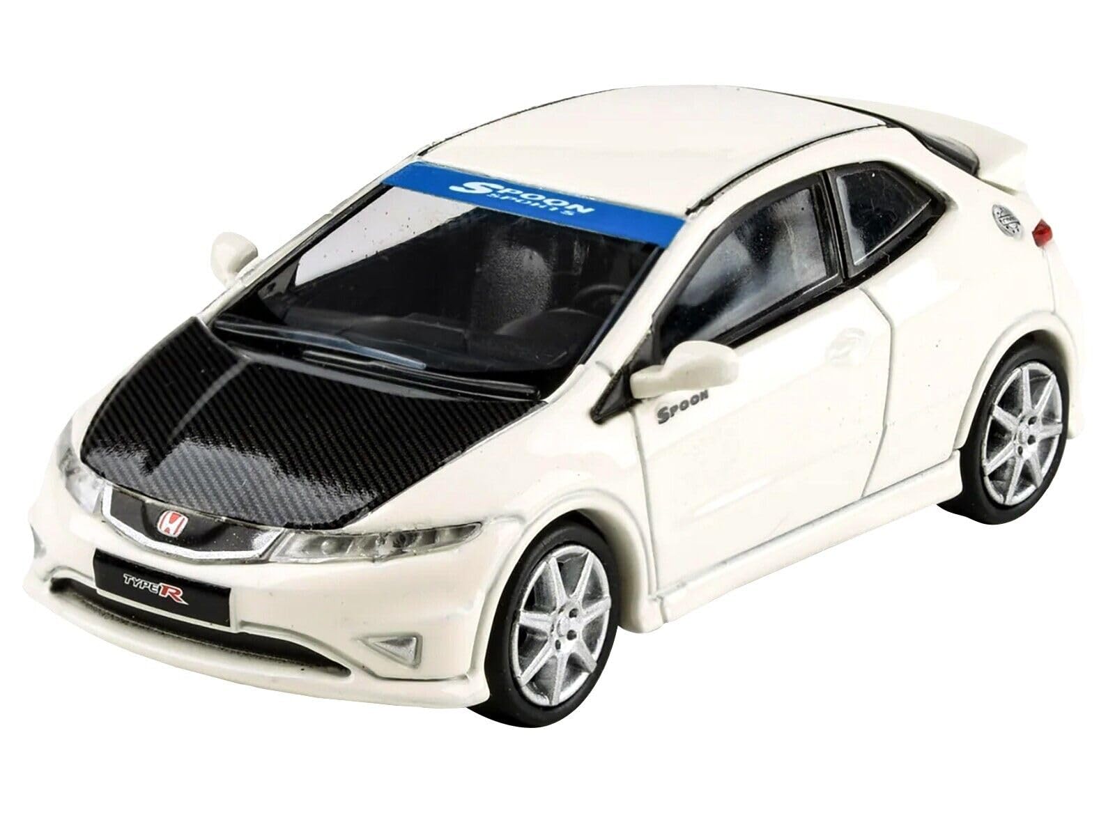 2007 Civic Type R FN2 Championship White with Carbon Hood 1/64