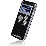 Digital Voice Recorder Voice Activated Recorder for Lectures, Meetings, Interviews Aomago 8GB Audio Recorder Mini Portable Ta