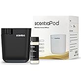Scentia Waterless Plug-in Scent Diffuser with App Control | Essential Oil Diffuser | Hotel-Inspired Scent Included | 600 Sq. Ft. Coverage | Housewarming Gift | Black