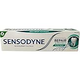 Sensodyne:"Repair &amp; Protect Extra Fresh" Toothpaste, Powered by NovaMin 2.53 Fluid Ounce (75ml) Tube [ Italian Import ]