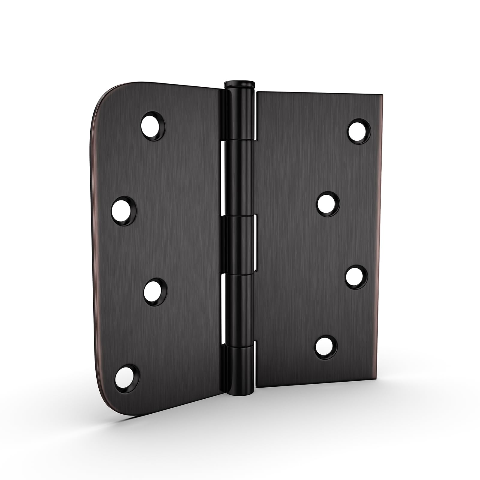 Photo 1 of 24 Pack goldenwarm 4in Oil Rubbed Bronze Door Hinges Interior Door Hinges 4 x 4 Inch with Square & Round Corners, Iron Material