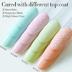Double Rhythm Gel Polish 15ML Jelly Sheer Pastel