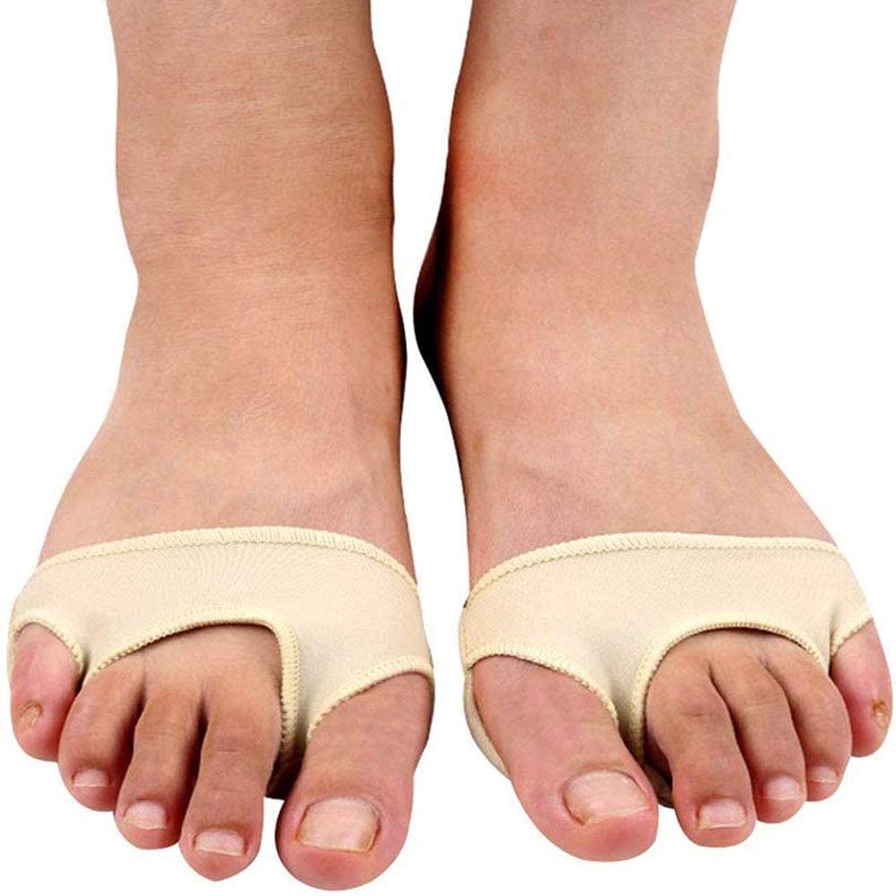 PEDIMEND Fabric Metatarsal Pads (1 PAIR) - Gel & Fabric Ball of Foot Cushion - Elastic Sleeve - Provide Relief from Corns/Callus - For Men and Women - Foot Care