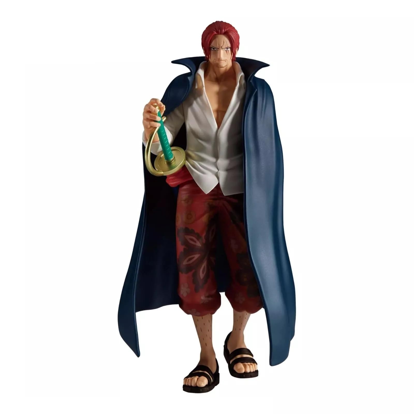 Shanks Departure One Piece Figure Collectible Statue - The Shukko 16 cm, Multicolour - Japanese Version