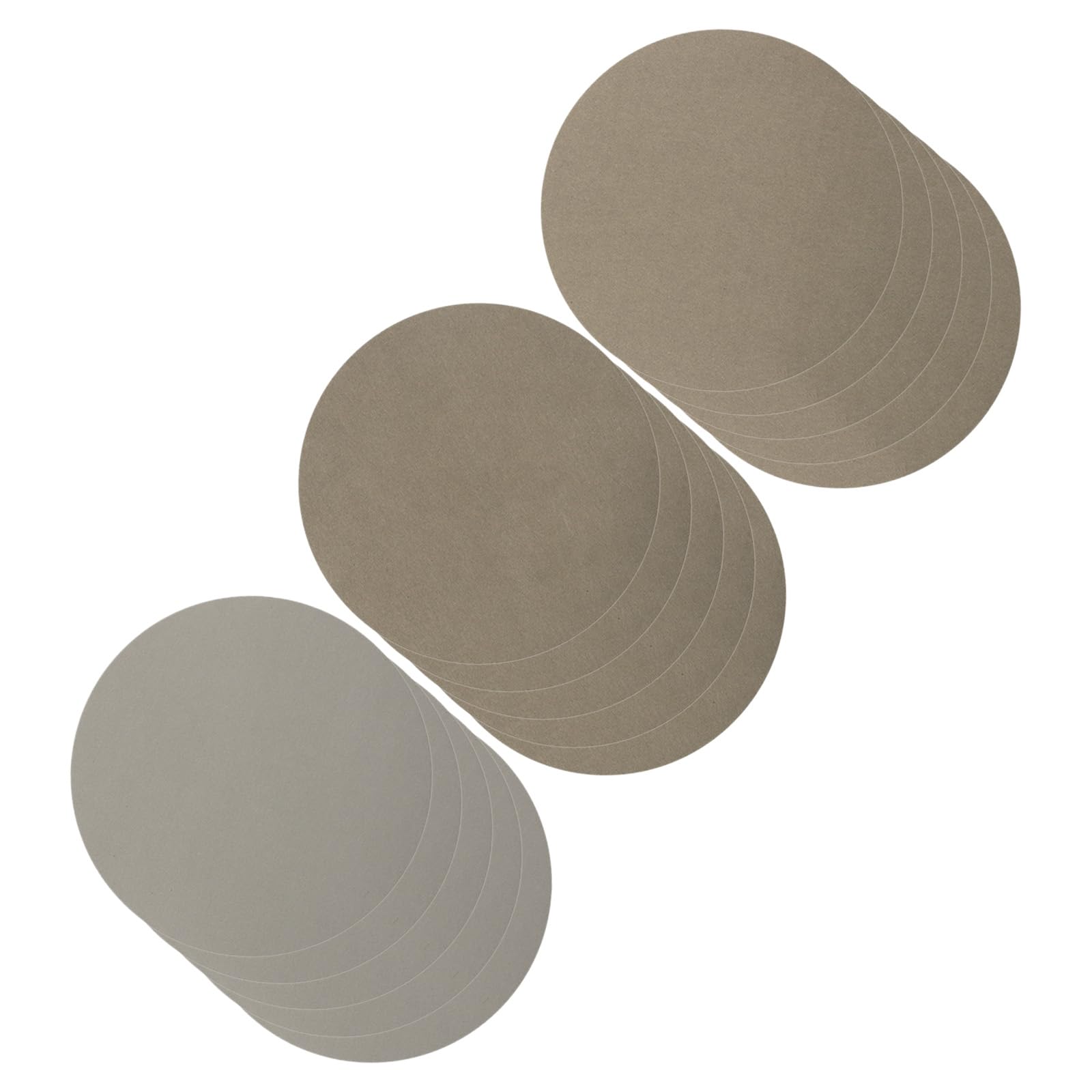 CoCud Hook & Loop Sanding Disc, 2" Dia 5000/7000/10000 Assorted Grit, No Hole Wet Dry Orbital Sandpaper Silicon Carbide - (Applications: for Wood or Metal Polishing), 15-Pieces