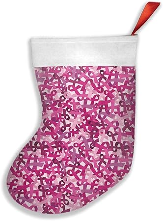 Amazon Com Pink Ribbon Breast Cancer Awareness Christmas Santa