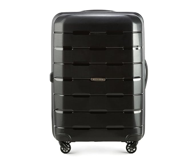 WITTCHEN Reisekoffer Polypropylen XL 68 x 46 x 26 cm 3.6 kg 61 L Schwarz I Luggage Baggage Flugkoffer Reisezubehör