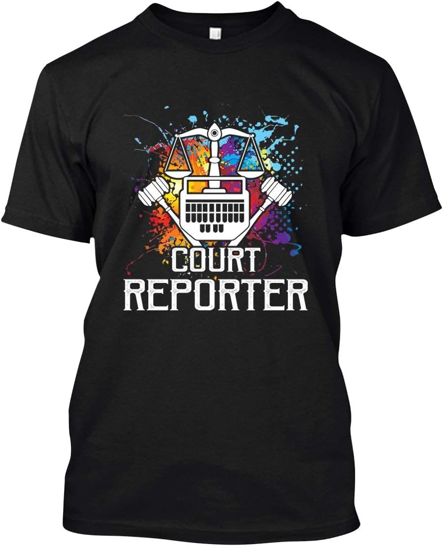 Unique Court Reporter Short Sleeve Shirts, T Shirts